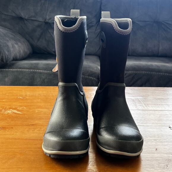 NWT Western Chief Kids Waterproof Neoprene Boots Black Insulated Size US 3 Youth - Picture 4 of 10